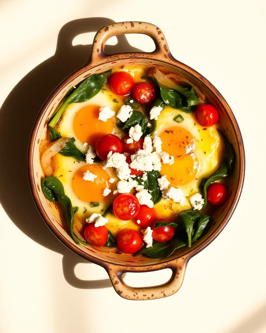 Veggie Egg Bake with Feta